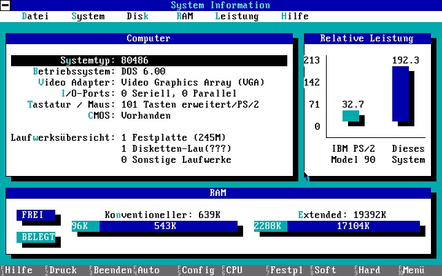 System Information
