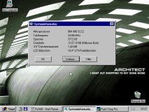und nochmal mit Systeminformations-Tool von IBM.