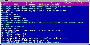 dank Toffee muss ich unter Dos auch nicht auf das IRC verzichten