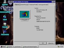 Windows 95c läuft auch mit 12 MB Ram auf einem 486er